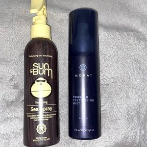 Two hair products